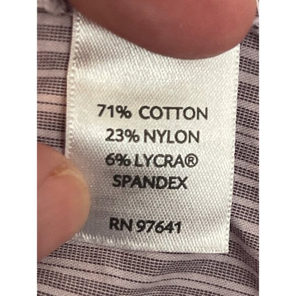 J. Jill Womens Stretch Button-Up Shirt XL Cotton & Nylon Blend - Picture 4 of 5